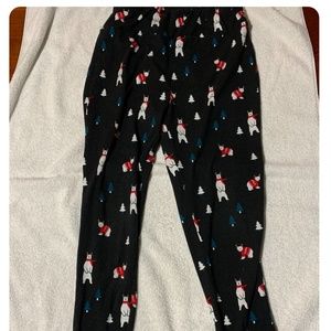 Christmas leggings, size medium